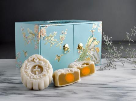 line-up of classic and innovative mooncake treasures.