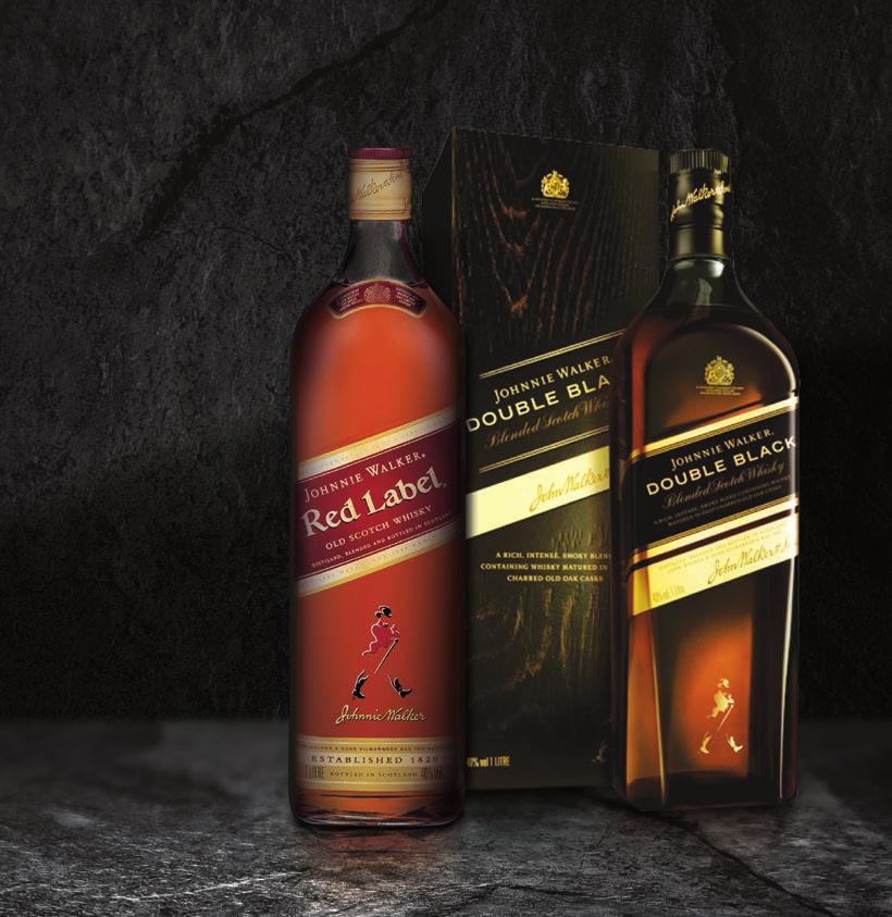 Duty Free SPIRITS Johnnie Walker Red Label Whisky 1 litre Johnnie Walker Red Label is the world s best-selling Blended Scotch Whisky.