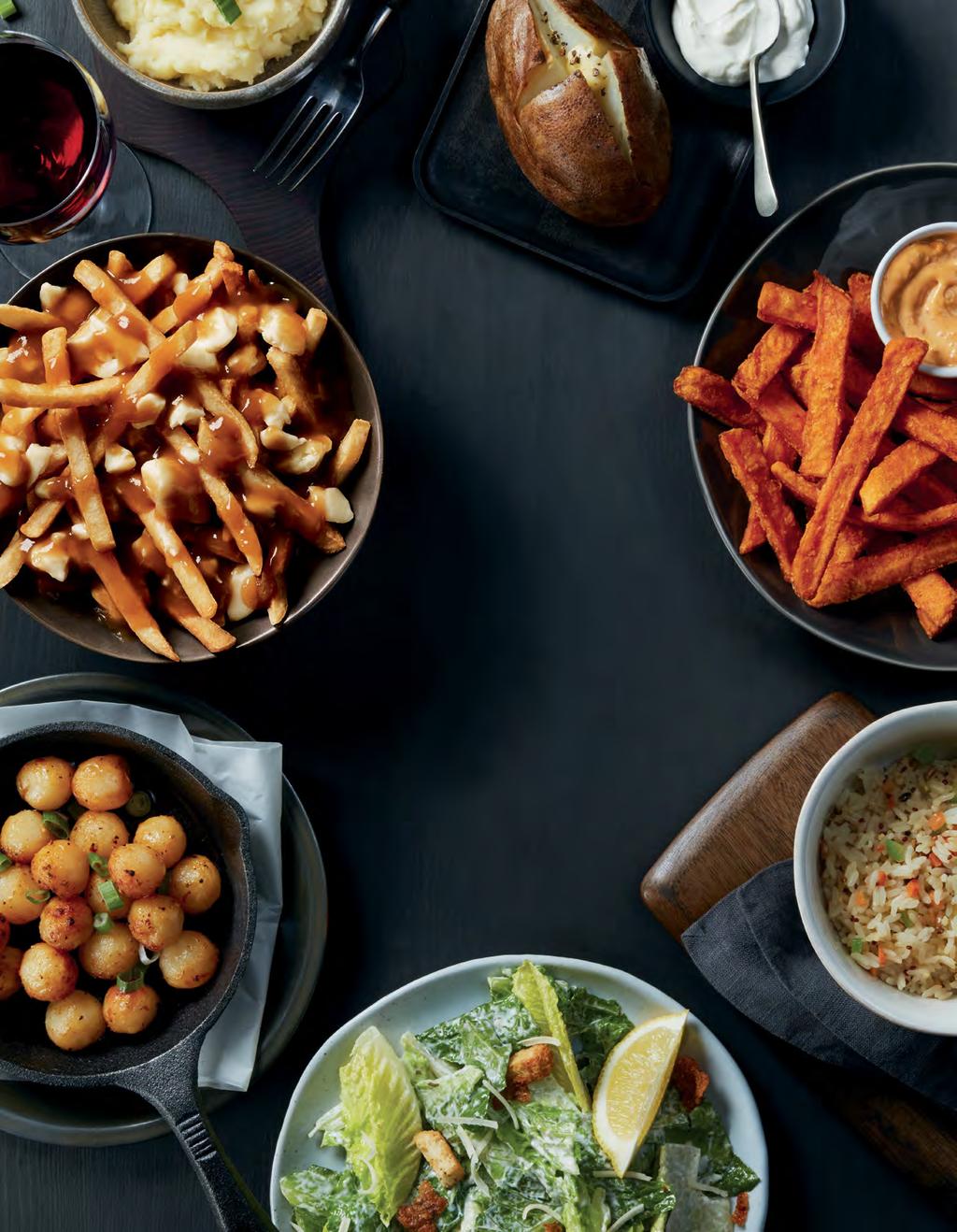 SIDES FEEL LIKE CHANGING YOUR FRIES?