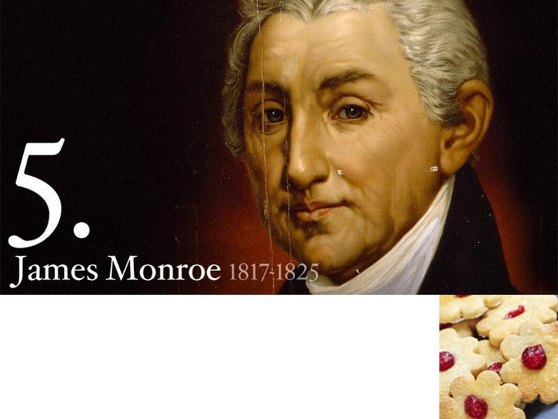 Presidential Fact: The cookie that James favored to nibble on was called Little Fine Cakes.