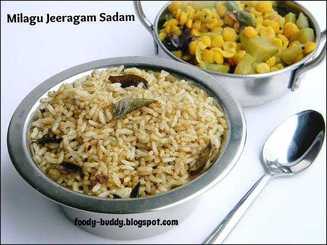 Milagu Jeeragam Sadam / Pepper Cumin Rice Lunch Box Recipe ம ளக ச ரகம ச தம Black pepper and Cumin are the most important culinary spices in the world.