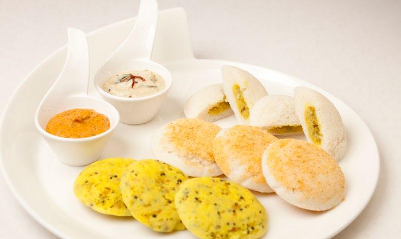 Idli (steamed rice cakes) Serves 6 1 packet idli batter, 1kg (available in Asian stores) Or to make batter: 500g idli rice 250g whole white urad dal ¼ tsp fenugreek seeds 125g cooked white rice Pinch