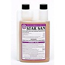 Sanitation Star San is an acid-based no-rinse sanitizer that is effective and easy to use.