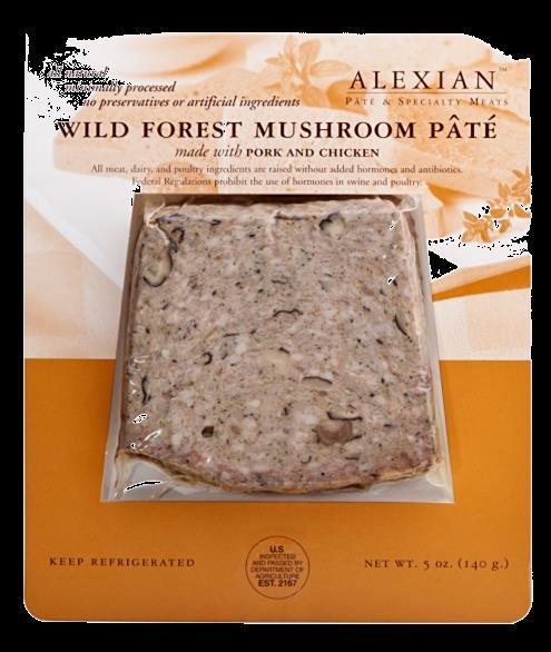 AMERICAN MADE ALEXIAN takes great pride and care in making pâtés and mousses of