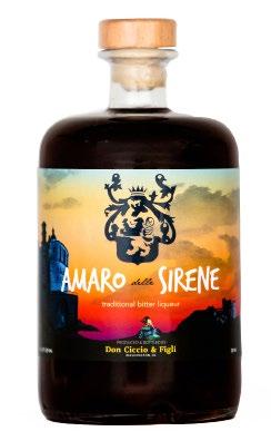8 amaro DELLE SIRENE 8 BASED ON AN INFUSION OF SELECTED ROOTS & HERBS 45 1931 89 POINTS AFTER 84 YEARS, WE ARE