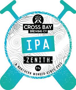 49 CROSS BAY BREWING CO LANCASHIRE Cross Bay Brewing Co beers are brewed using premium, natural