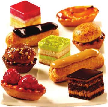 92 per Tray or Receive 8% off when purchasing a Case Pasquier Petits Fours PF100 ENVIES Petits F ours Ass