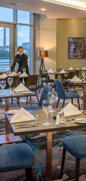 Waterfront Restaurant @ Christmas Savour the best view in the city and enjoy a 4 course festive lunch or dinner in the ever popular Waterfront Restaurant and join our resident DJ in the bar till late.