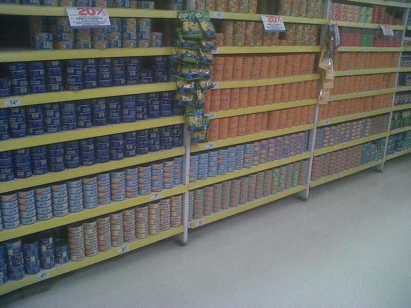 Canned Tuna section-
