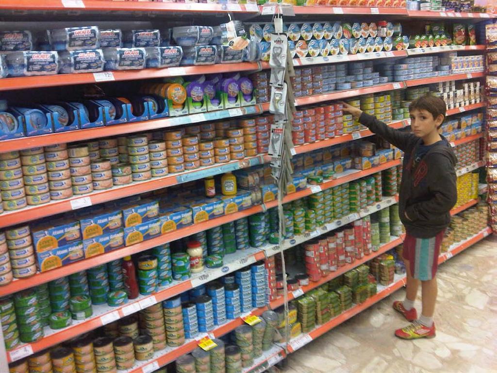 Canned Tuna section Extra- Brazil