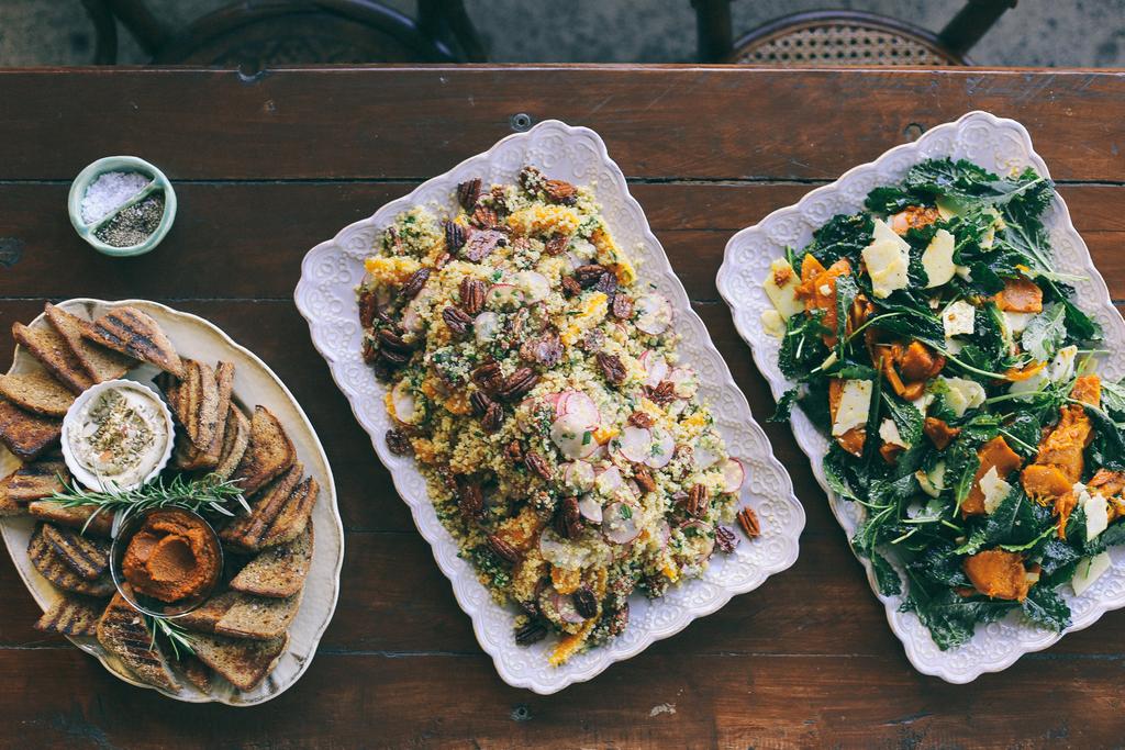 We love creating insanely delicious, ethically minded, healthy food with a rustic touch.