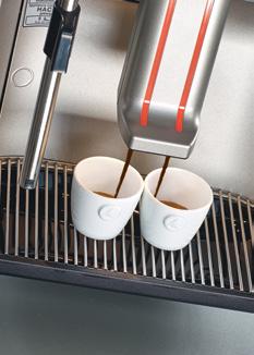 The unique Automatic Coffee Quality System (ACS ) monitors the key parameters during preparation and automatically adjusts them if necessary in order