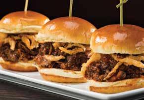 SLIDERS $17++ /Guest APPETIZER *Seasonal Vegetable Platter *Tavern Potato Chips PROTEINS *Angus Burger Buffalo Chicken BBQ Pulled Pork Add Bacon $2++ /Guest CHEESES *Cheddar Swiss American