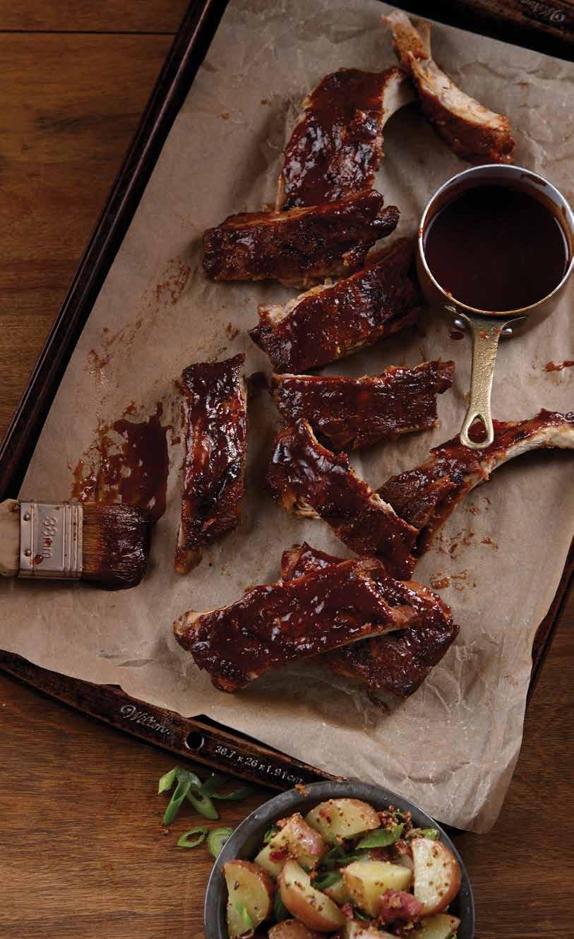 ribs So decadent We take the finest pork back ribs, rub them with our Scores spice blend, and slow-cook them with smokehouse aromas for 7 hours before