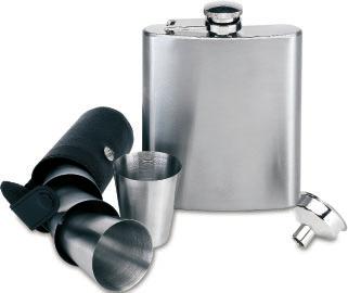 : 210ml), a funnel, 4 small cups and belt bag for the cups Packing: 50 sets