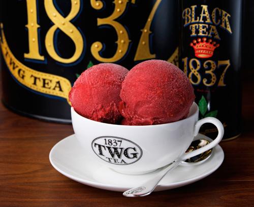 TEA ICE-CREAMS & TEA SORBETS Handmade from only the finest and freshest natural ingredients, TWG Tea ice creams & sorbets are all uniquely infused with our teas.