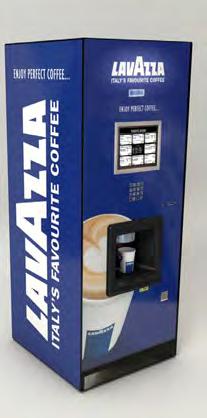 full drinks menu screen Robust & durable acrylic fascia Touch sensitive keypad Easy to operate & clean Quick vend