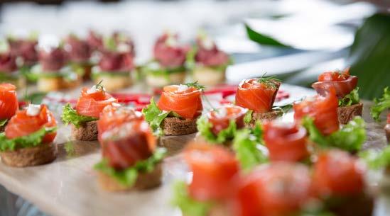 Canapés Packages All canapes are served with crudités, selection of dips & assorted bread $12.00 per person Select 4 Canapes $17.00 per person Select 6 Canapes $22.00 per person Select 8 Canapes $26.