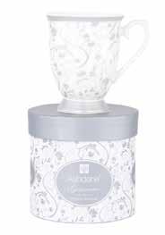 Floral Prints Collection The Floral Prints Collection is a lovely feminine mug range decorated with illustrations of traditional roses in a soft colour palette of light greys, pinks and blues.