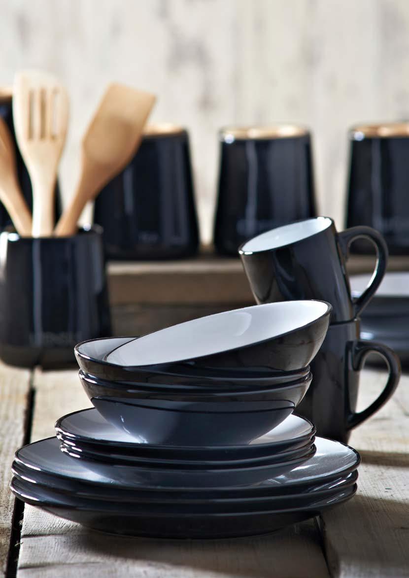 Cosmos The Cosmos gloss dinnerware collection features classically shaped pieces finished with bold, contemporary colours.
