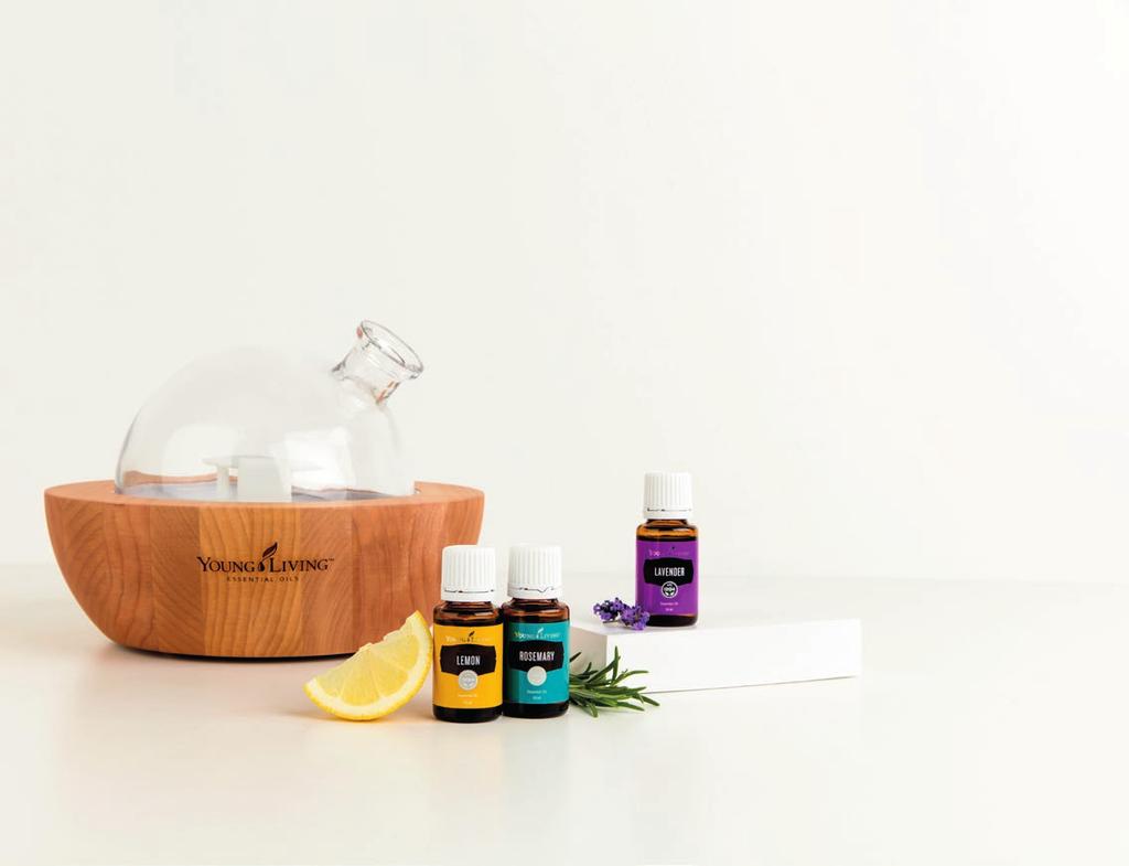 ESSENTIAL OILS & Oil-Infused Products Pure, authentic essential oils are the foundation of everything Young Living does.