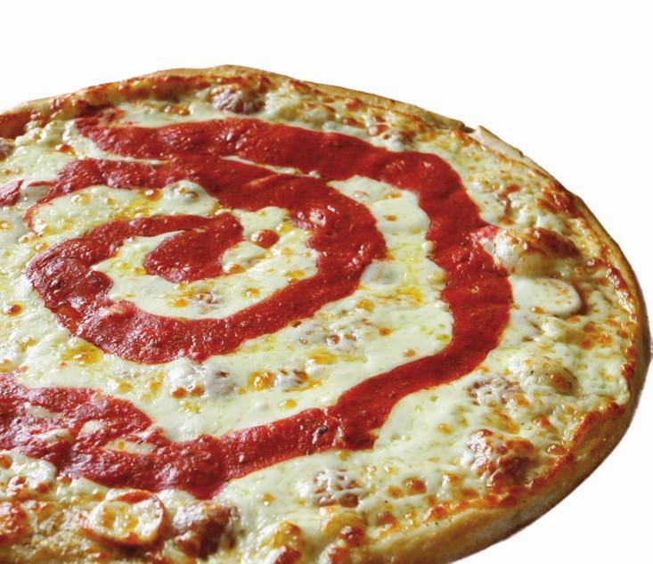 we use *sorrento cheese* Pizza pizza sizes 13 small, 17 large, sheet Cheese Cheese & 1 item Extra Ingredient Extra Steak, Chicken Breast or Fingers Small 9.99 11.24 1.25 2.99 Large 13.99 15.55 1.56 4.