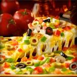 Veggie Max A special selection of garden-fresh toppings including savory onions, green olives,