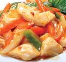Chicken With Ginger & Spring Onion 4.90 138. Chicken With Mushroom 4.90 139. Chicken With Green Pepper & Black Bean Sauce 4.90 140.