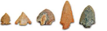 People have found American Indian arrowheads all over the United States.
