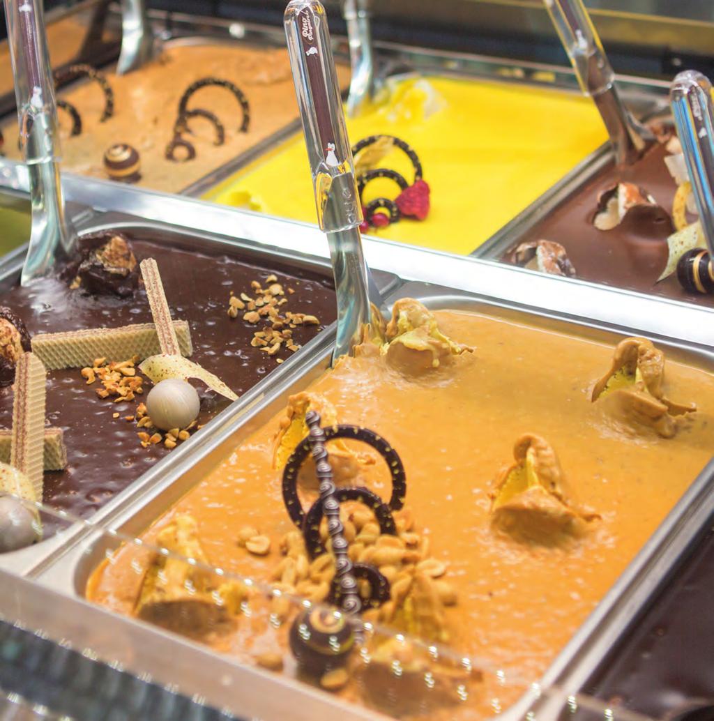 PreGel Selection of PinoPinguino flavors PINOPINGUINO Since it was founded in 2010, PinoPinguino has become PreGel s top brand, earning a place of honour in the display cases of the finest gelato