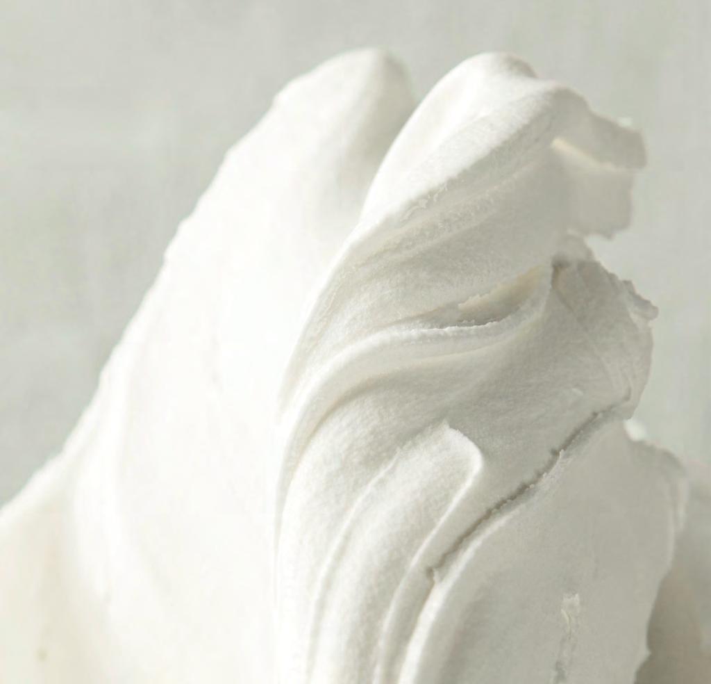 PreGel Fiordilatte gelato made with Base Sublime 100 flavored with Panna Alpina BASES PreGel base products are quintessential ingredients in powder form for the creation of customized artisanal
