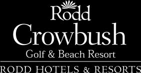 RODD CROWBUSH GOLF & BEACH RESORT 2017 WEDDING MENU CARRIE HANNAMS