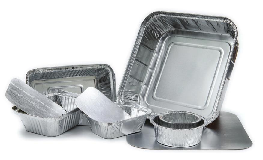 Aluminium Foil Containers & Lids Foil containers are made from strong aluminium foil which can be reused or recycled, making aluminium foil containers a great choice in today s environment.