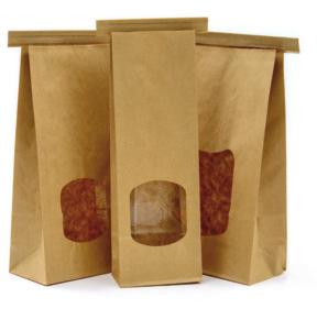 Our retail bags are food grade safe, made using paper from sustainable forests and come flat packed for easy storage. EPD4000T Small Paper T/T Bag 250g (235x85x47mm) Kraft 500 1 59.95 5 56.