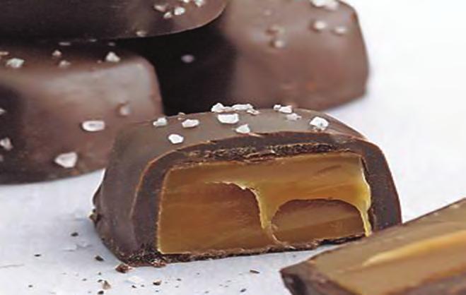 chocolate, caramel with crunchy southern pecans.