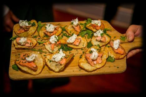 APPETIZER OPTIONS You may also choose to add passed appetizers to your event. When adding passed appetizers to your event, the price must apply to all guests.