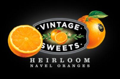 The popular Vintage Sweets Heirloom Navel Orange program will begin in late December.