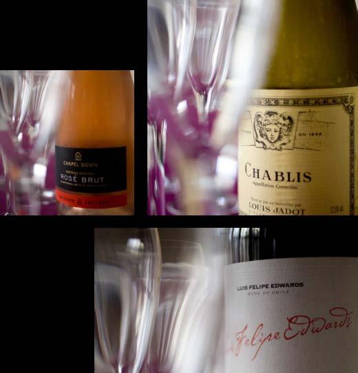 WINE LIST Champagne & sparkling wine Piper-Heidsieck, Brut, NV 12% 35.00 Fantinel Extra Dry, Prosecco, Italy, 11.5% 19.00 Kentish wine Chapel Down Rosé Brut, 12% 35.