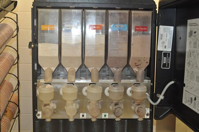Soda Machines: Every night, the closing cashier will put the soda machine nozzles into a container of hot water.