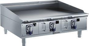 even-heated and durable EMPower griddle.