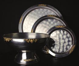 00 each Round silver tray (20 )... 6.00 each Oblong silver tray (12 )... 6.00 each Large silver shrimper.