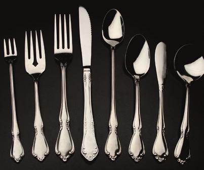 ..14.25 fork...0.45 Napkins (rented in lots of ten)... 1.50 each Dinner knife...0.45 Butter knife...0.45 TISSUE LAME 90 Teaspoon...0.45 Round...12.25 96 Soupspoon...0.45 Round...12.75 108 Ice Tea Round.