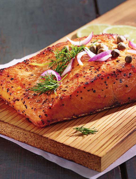 A STANDOUT SEAFOOD A WILD-CAUGHT SOCKEYE SALMON Our Wild-Caught Sockeye Salmon is one of the most intense, flavorful filets you will
