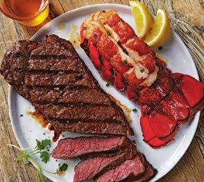 A D A KANSAS CITY STRIP & NORTH ATLANTIC LOBSTER TAILS We re steak people. So we chose a partner who values taste as much as we do to create this flavorful pairing.