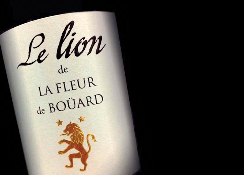 Le Lion de de Boüard is smooth and big, and expresses intense fruit highlighted by careful ageing for 12 months, with 15% of the wine residing in new oak barrels, which imparts elegant woody notes.