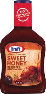 GROCERY savings Kraft Barbecue Sauce 17.