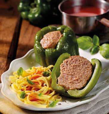 GREEN, "Classic" Crispy green pepper, filled with fresh pork and beef mince,  1903000 1902000 40 x