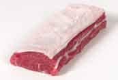Quality Standard lamb - Roasting Joints Premium Lamb Sirloin EBLEX Code: Loin L015 Description: Highly trimmed loin of lamb with the fat left on but the bark removed.