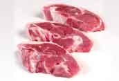 of bone can be different in each steak. Description: Boneless steaks cut from the chump.