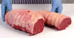 Cut from the cap of the rump, a delicious flavoured joint containing a thin layer of scored natural fat.